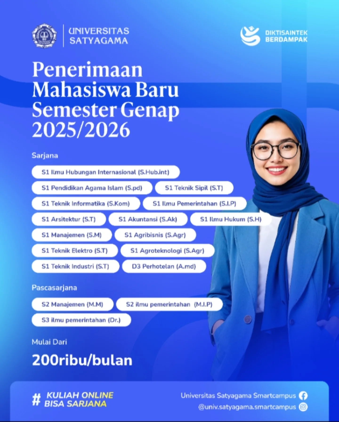 KULIAH ONLINE JURUSAN MANAJEMEN DI JAKARTA — SOLUSI TERBAIK BAGI KARYAWAN YANG INGIN MERAIH GELAR S1 & S2 TANPA MENGGANGGU PEKERJAAN (REKOMENDASI UNIVERSITAS SATYAGMA)