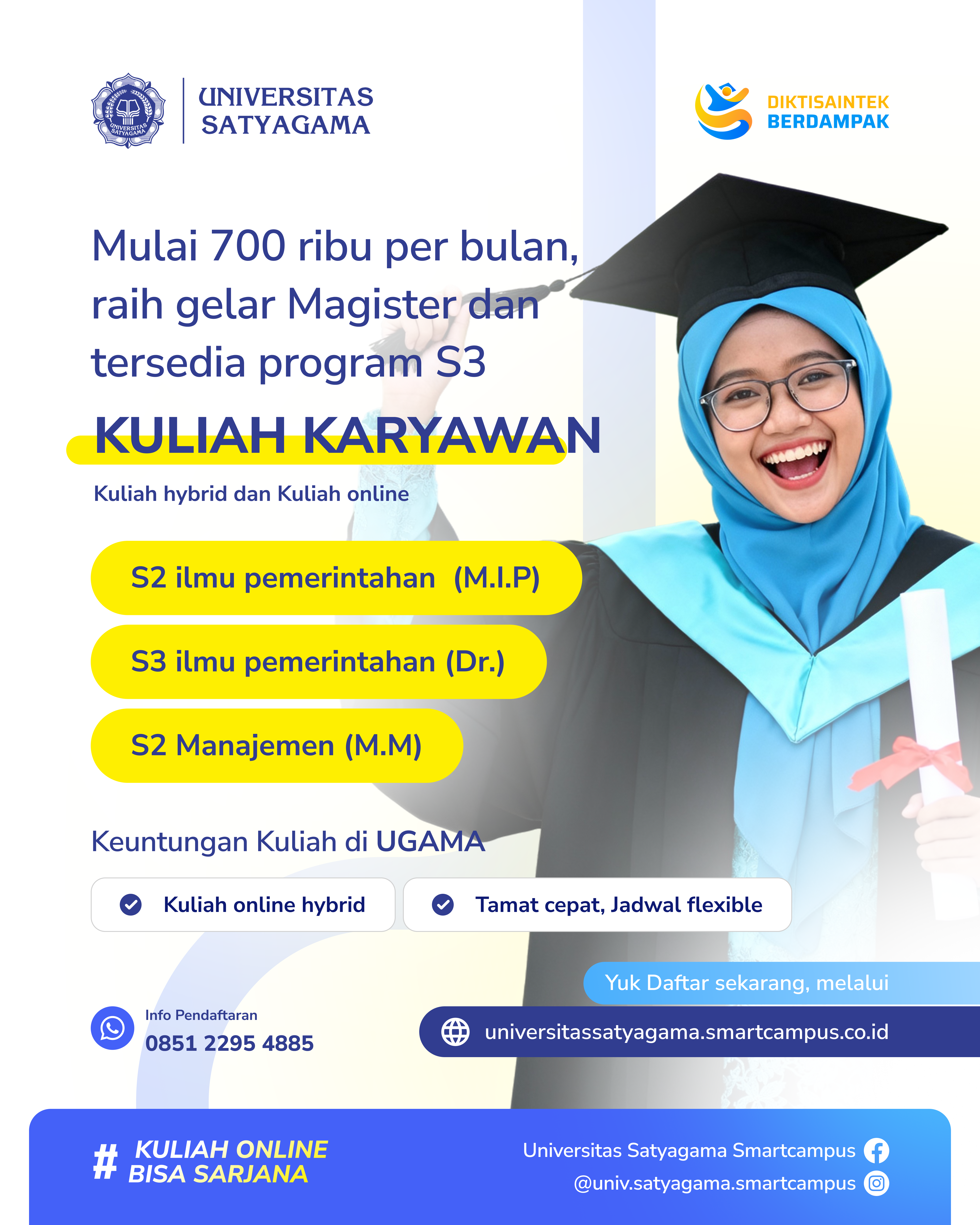 Kampus Jurusan Hukum di Tanjung Selor: Solusi Kuliah Fleksibel Tanpa Mengganggu Pekerjaan